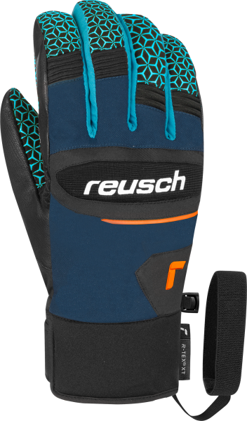 Reusch Dragon R-TEX® XT 6401206 4425 blau orange front